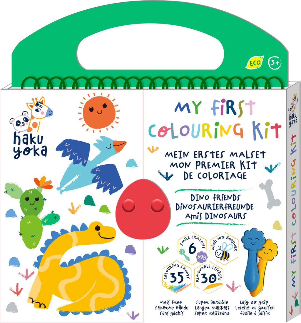 * Haku Yoka My First Color Set Craft Kit | Dino