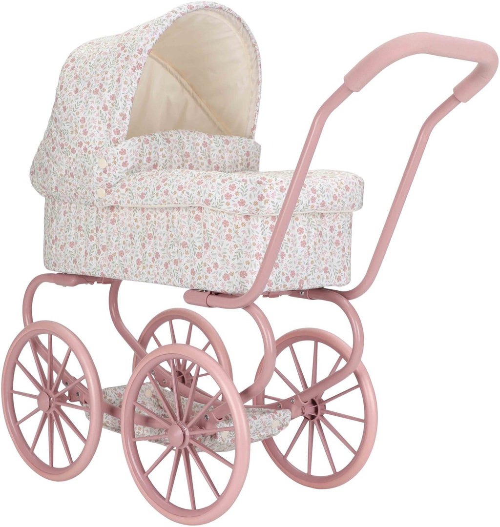 Little Dutch Metal Doll Stroller | Soft Flowers