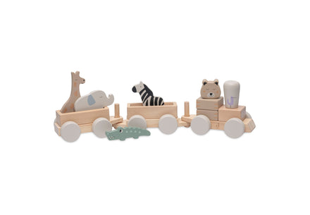 Jollein Wooden Toy Train Jungle Jambo