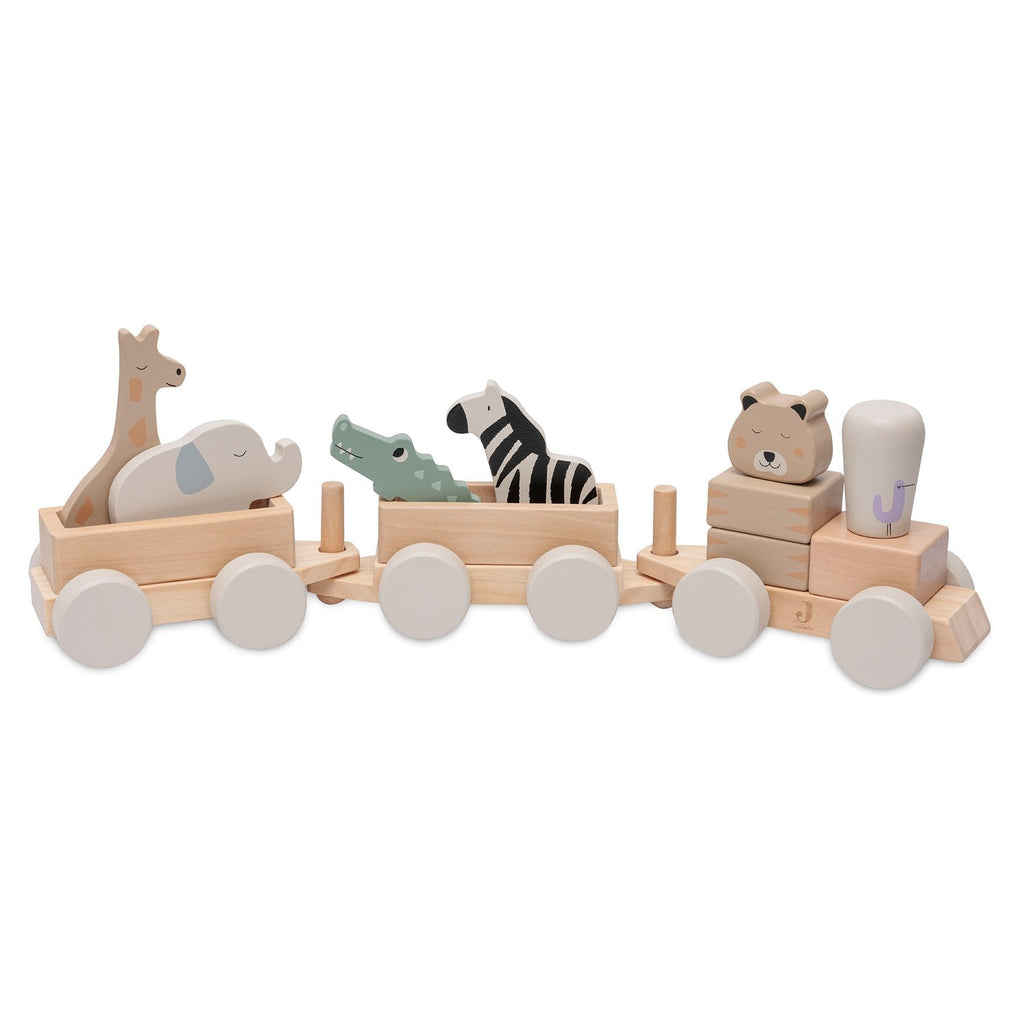 Jollein Wooden Toy Train Jungle Jambo