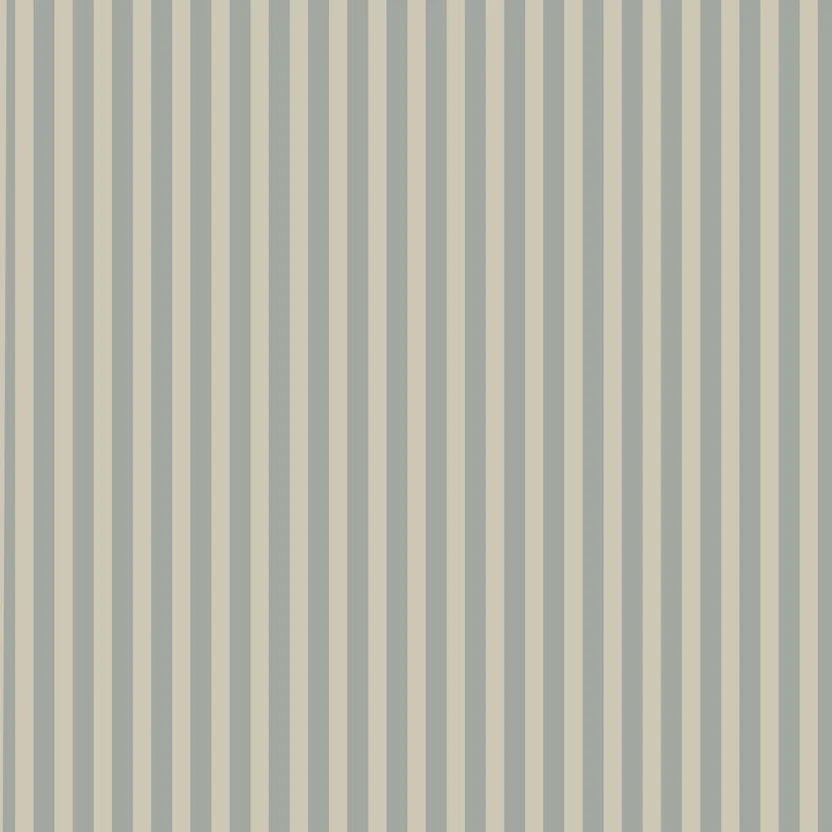 Dekornik Behang Simple Vintage Stripes Beige Blue