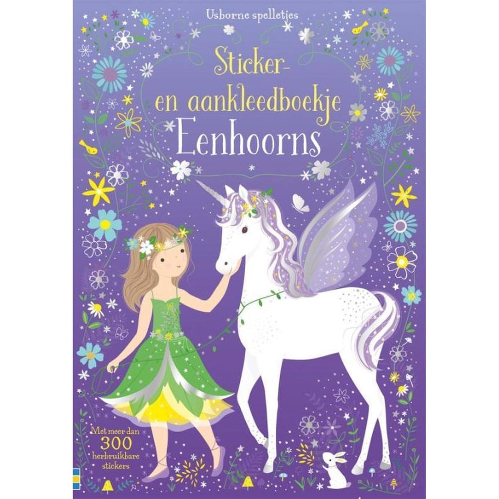 Usborne Sticker and dressing booklet | Unicorn