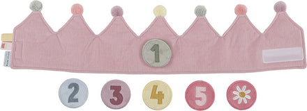 Little Dutch Birthday Crown With Numbers | Pink