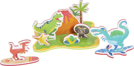 Tiger Tribe Bath Play Bath-a-Saurus | Dinosaur Island