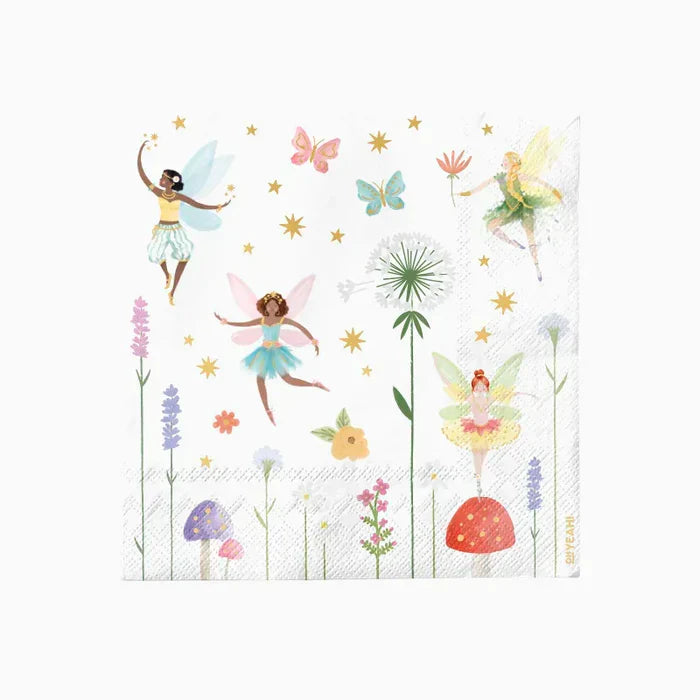 Oh yes Set Napkins 20pcs 33x33cm | Fairies