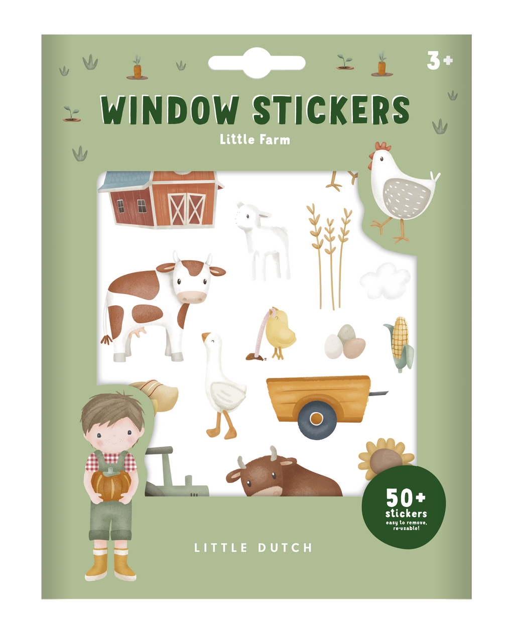 Little Dutch Window Stickers | Little Farm