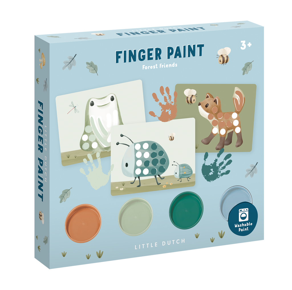 Little Dutch Finger Paint Set | Forest Friends