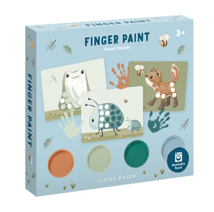 Little Dutch Finger Paint Set | Forest Friends