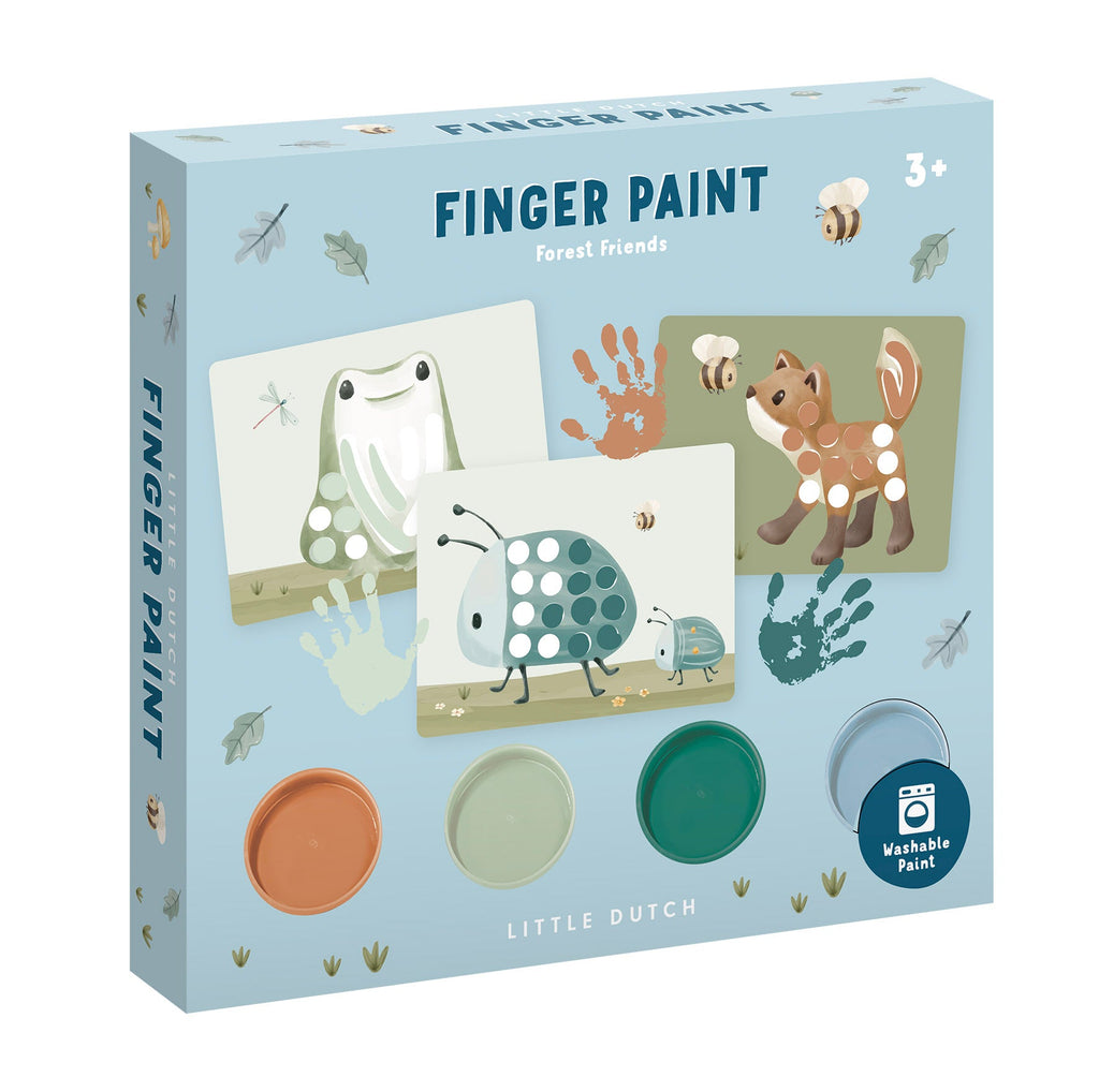 Little Dutch Finger Paint Set | Forest Friends