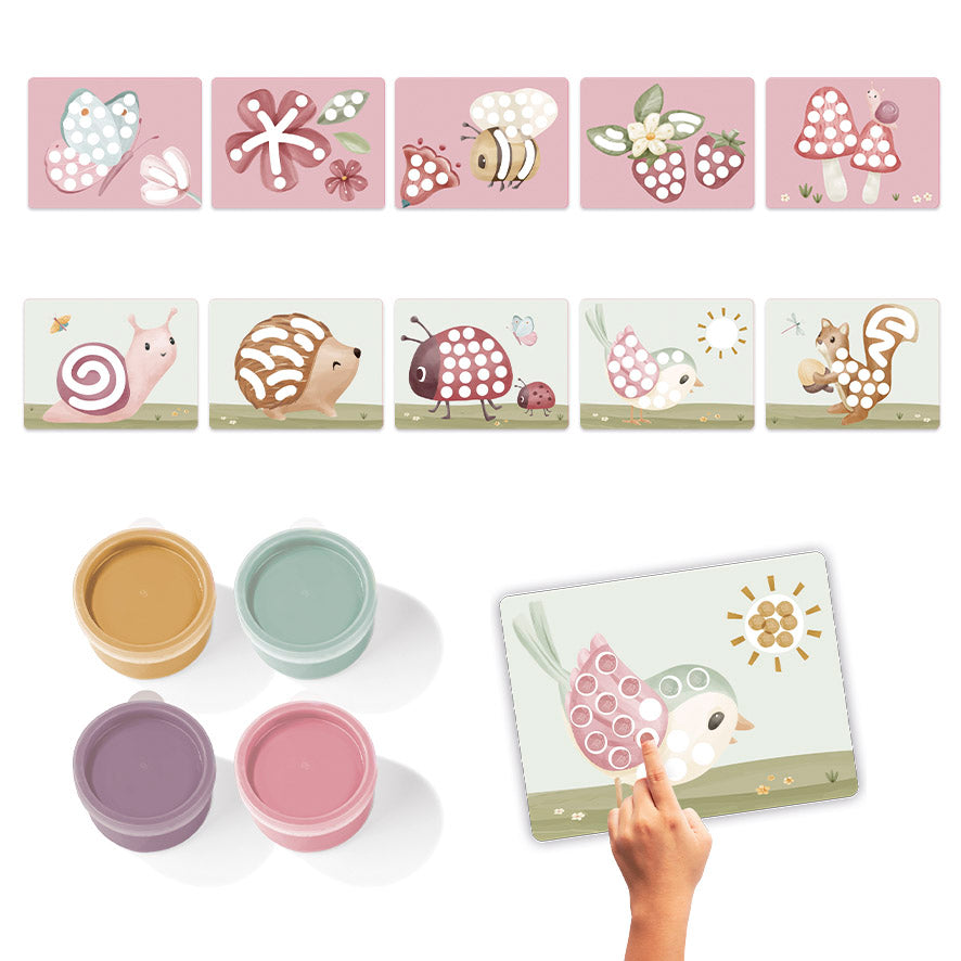 Little Dutch Finger Paint Set | Fairy Garden