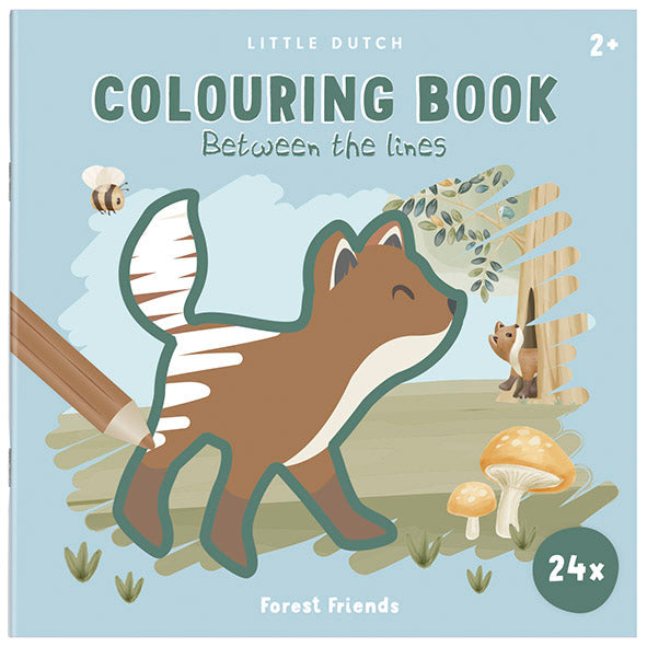 Little Dutch Coloring Book Coloring Within The Lines | Forest Friends