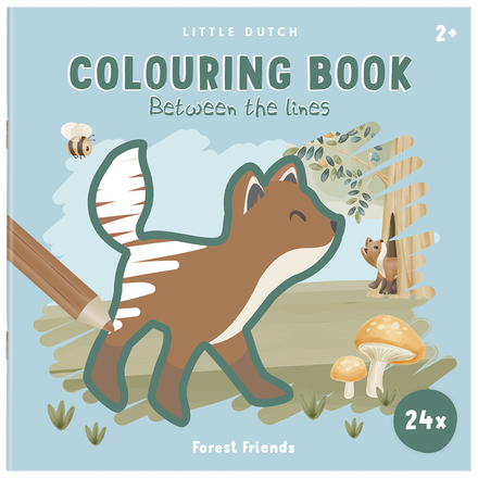 Little Dutch Coloring Book Coloring Within The Lines | Forest Friends