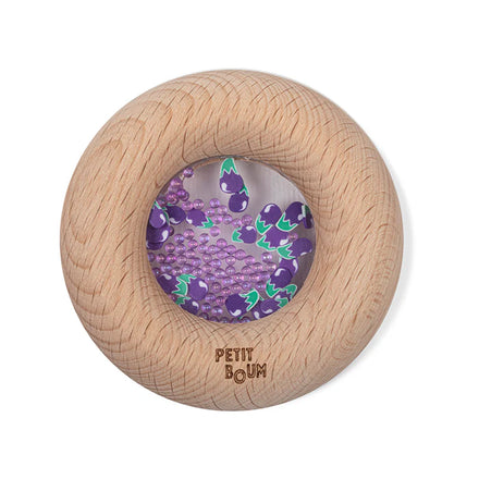 Petit Boum Sensory Donut | Eggplants