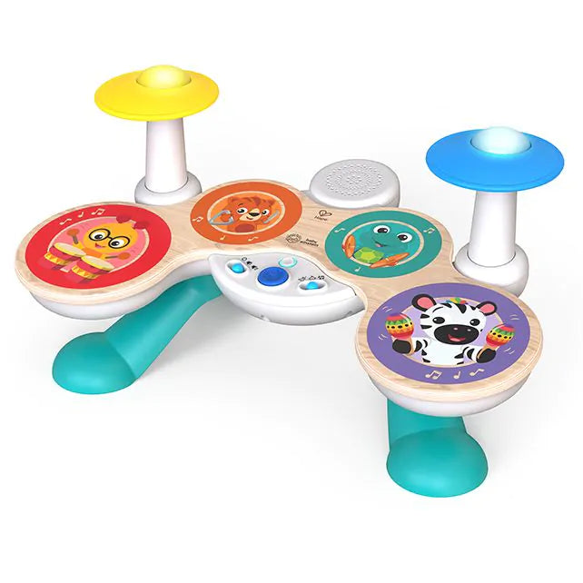 Hape wooden toy drum set