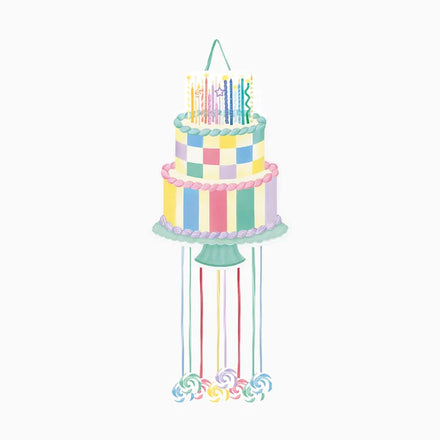 Oh yes Pinata 39,5x55cm | Birthday Candles