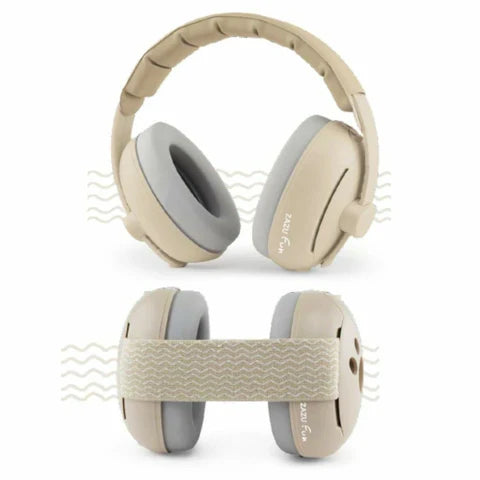 Zazu Hearing Protection Baby & Junior 2 in 1 | Taupe