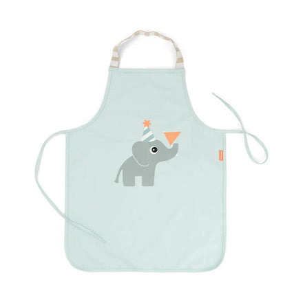 Done By Deer Waterproof Children's Apron | Celebration Blue
