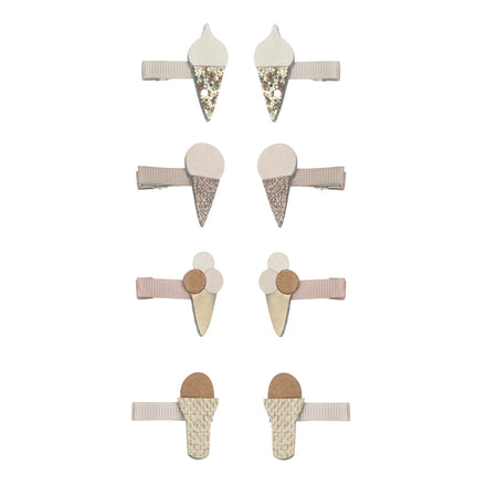 Mimi & Lula hairpins Mini Clips by the Seaside | Ice Cream