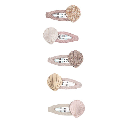 Mimi & Lula hairpins Clic Clacs by the Seaside | Mini shell