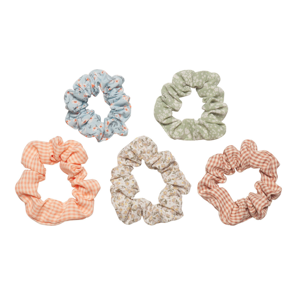 Mimi & Lula Set 5 Scrunchies | Tulip Floral