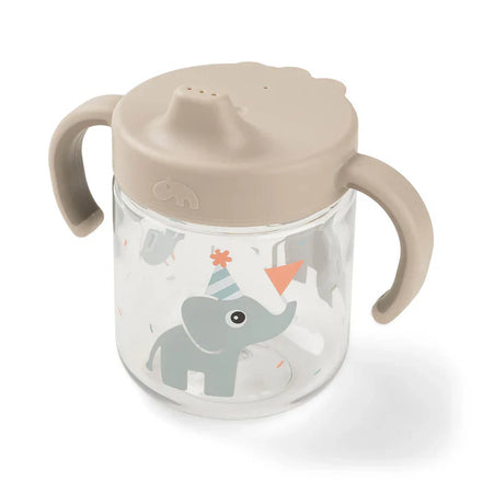 Done By Deer Leather Drinking Cup | Celebration Sand