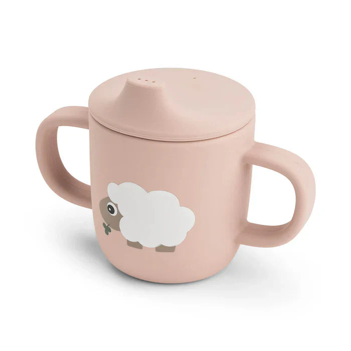 Done By Deer Silicone Spout Cup | Tiny Farm Powder