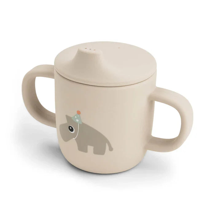 Done By Deer Silicone Spout Cup | Celebration Sand