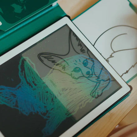 Kidywolf Refills for Kidydraw Mini Tablets | Animals Around the World - Oceans & Pirates