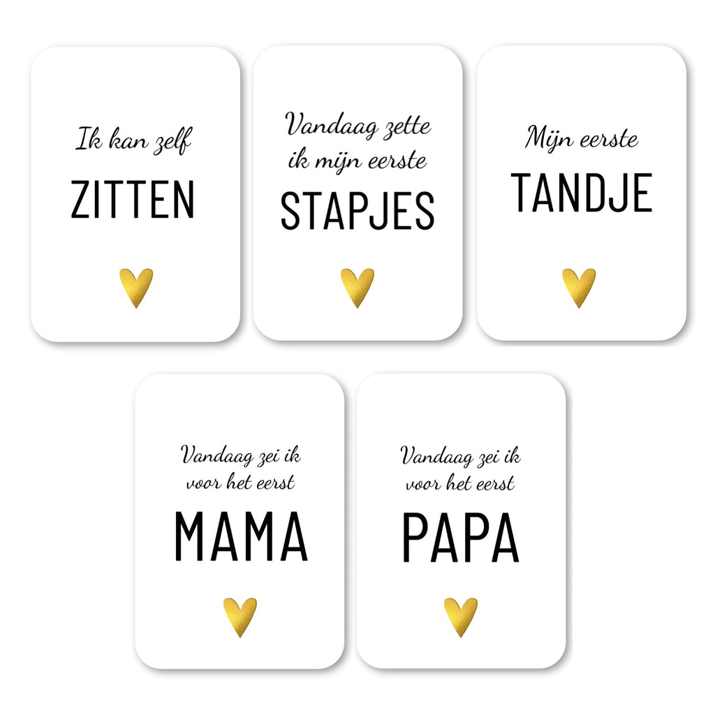 Lifestyle 2 Love Milestone Cards 25st | Baby