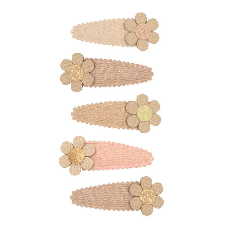 Mimi & Lula Madelief Hair Clips Beige