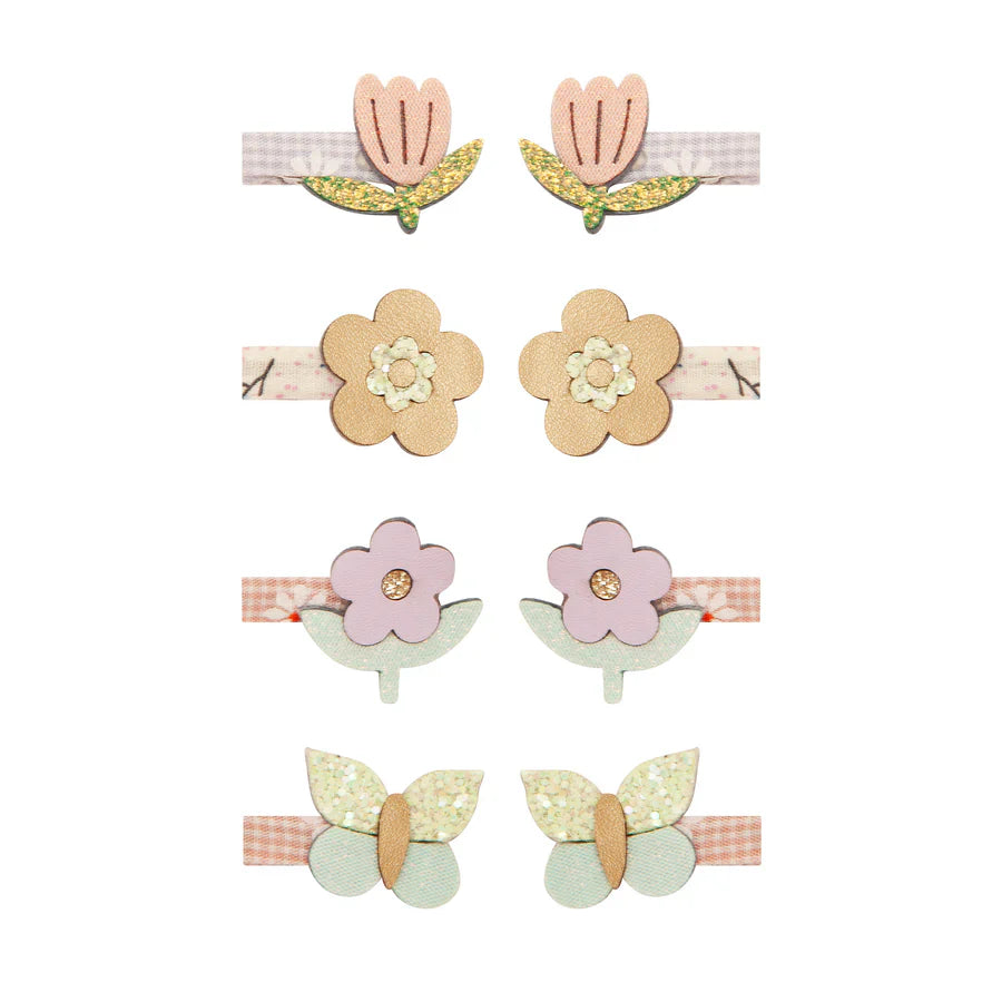 Mimi & Lula Mini Hair Clips Bouquet Pastel