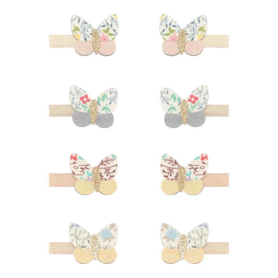 Mimi & Lula Betty Butterfly Mini Hair Clips Multi