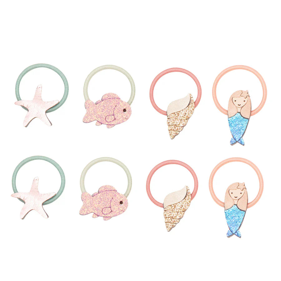 Mimi & Lula Mermaid Mini Hair Elastics Multi