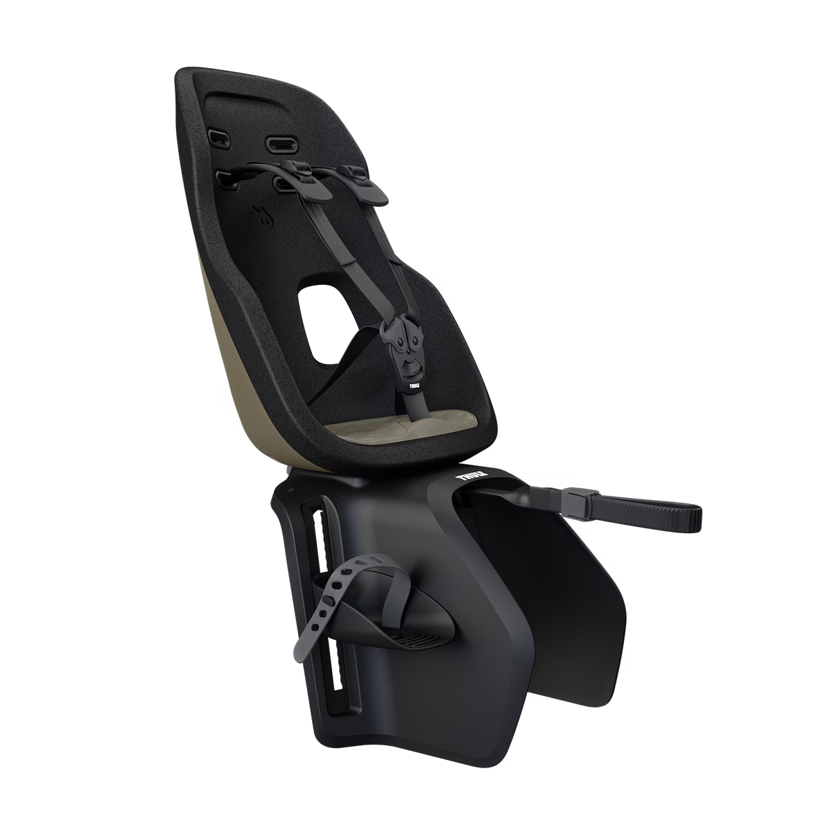 Thule Yepp Nexxt 2 Maxi Bicycle Seat Rear Luggage Carrier Mounting I Deep Khaki