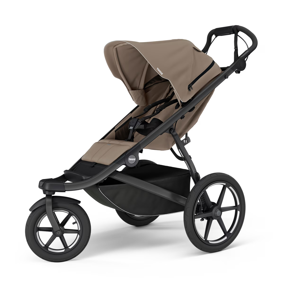 Thule Urban Glide 3 Stroller with Magnetic Buckle | Tinted Taupe