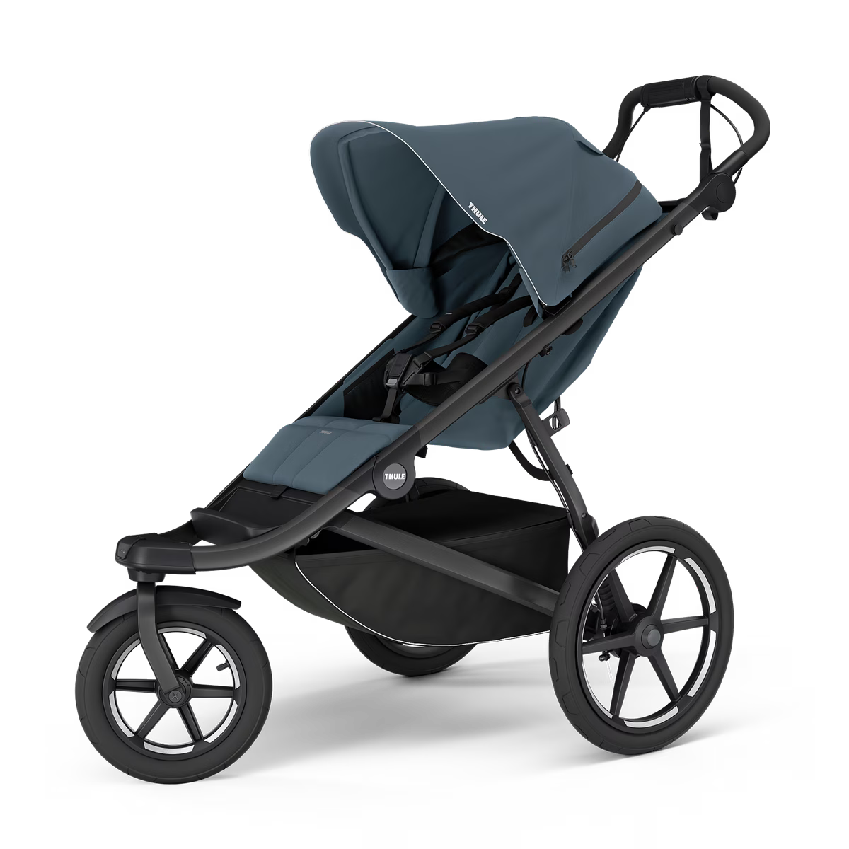 Thule Urban Glide 3 Stroller with Magnetic Buckle | Dark Slate