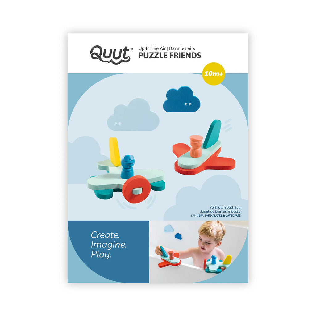 Quutopia Foam Bath Puzzle Puzzle Friends | Up in the air