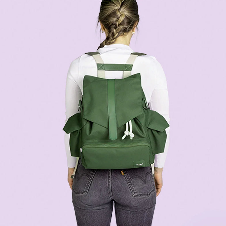 KAOS Ransel Diaper Bag | Green Vegan