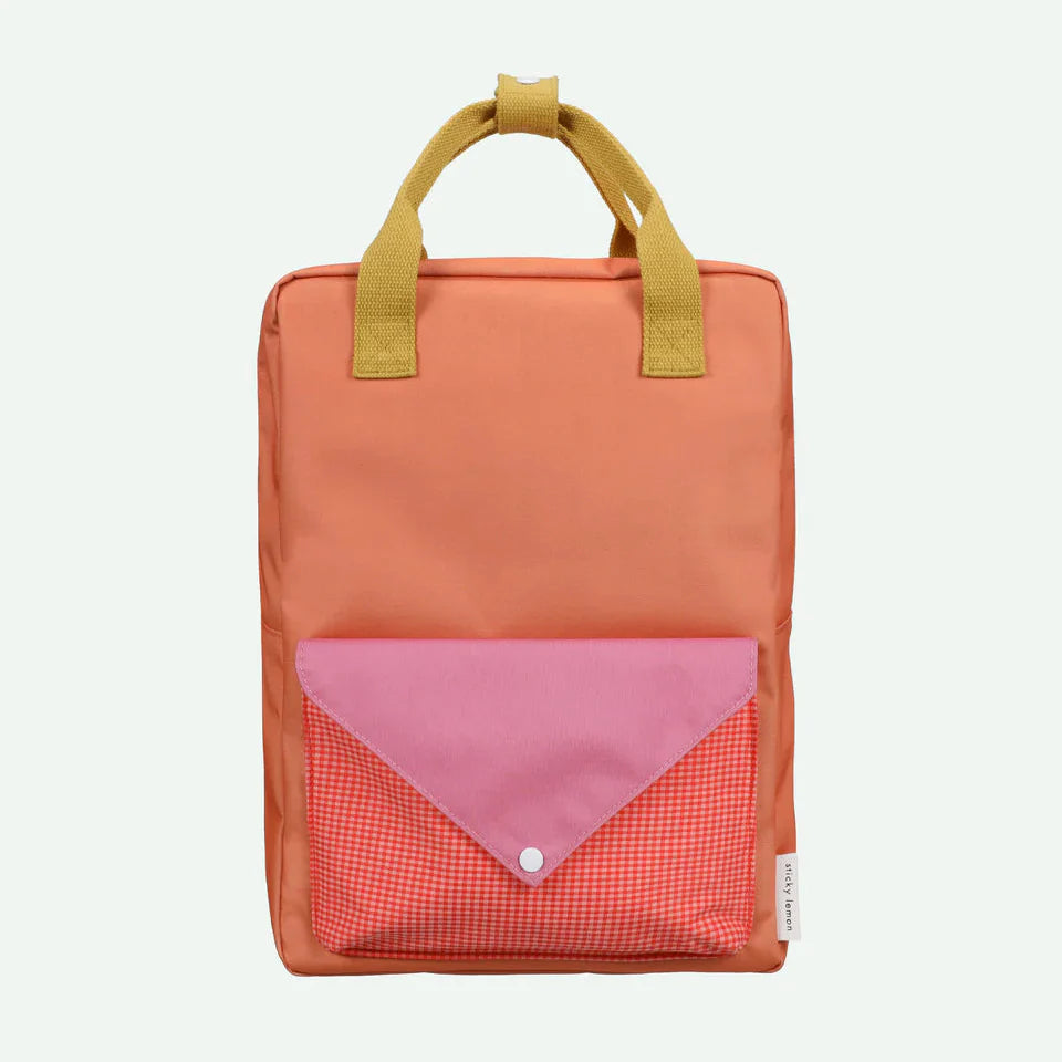 Sticky Lemon Backpack Large Envelope | Maple Whirl