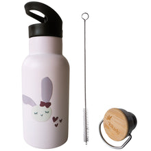 Kikadu Drinking Bottle | Rabbit Rose