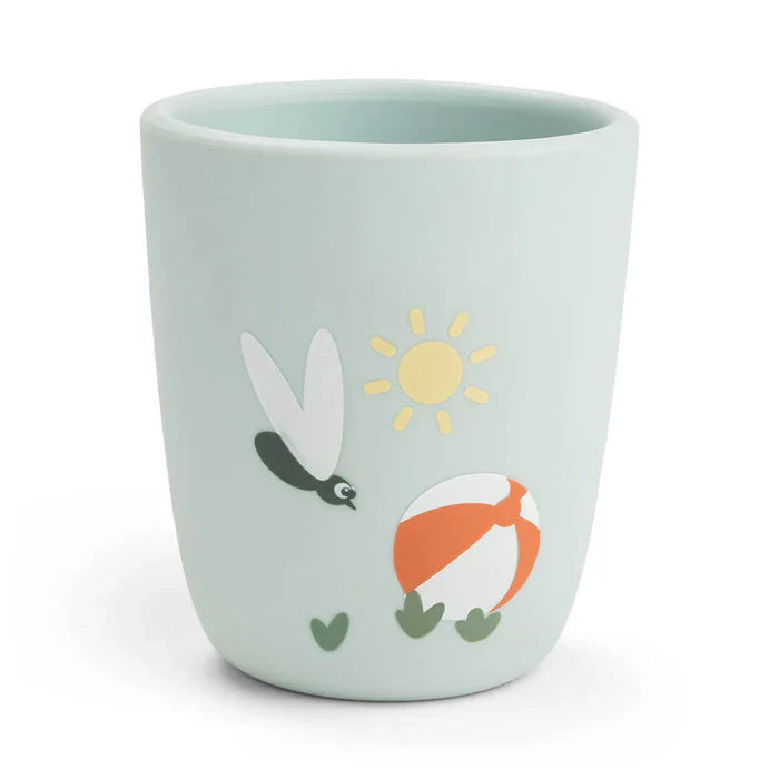 Done By Deer Silicone Cup | Playground Blue