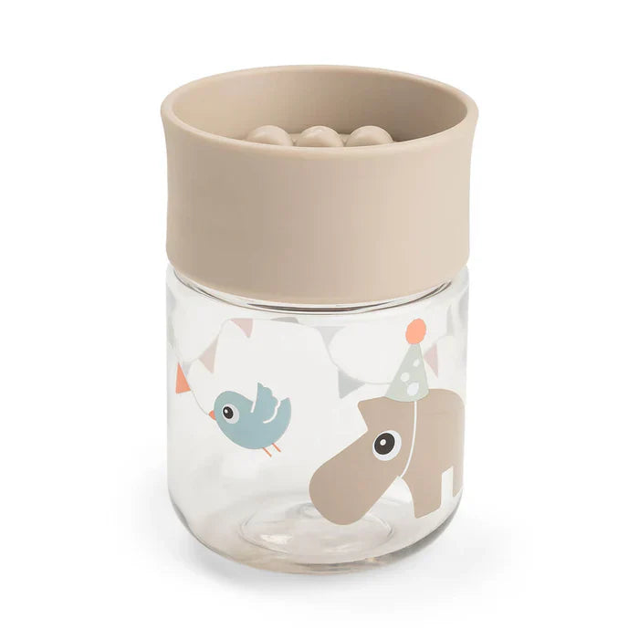 Done By Deer Leather Cup 360° | Celebration Sand