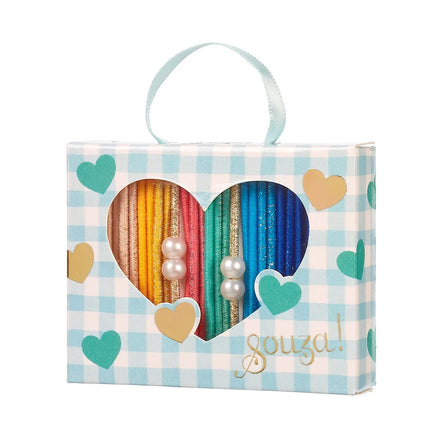 Souza Hair Bows 24 Pieces | Spring Green