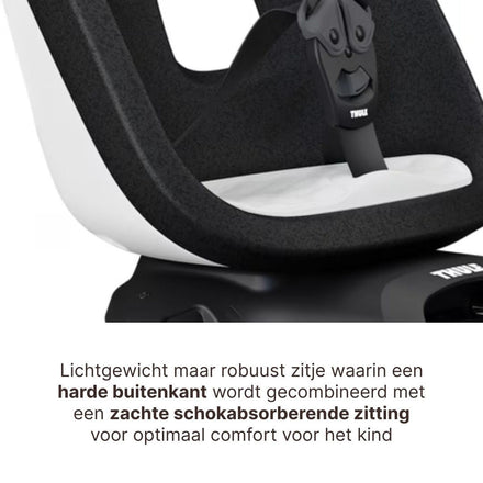 Thule Yepp Nexxt 2 Maxi Bicycle Seat Rear Frame Mounting I Snow White