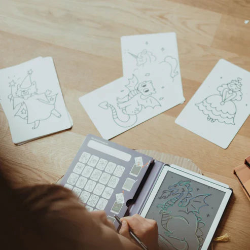 Kidywolf Refills for Kidydraw Mini Tablets | Once Upon a Time ... Animals