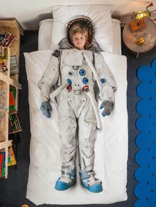 SNURK Dekbedset 140x200/220cm | Astronaut