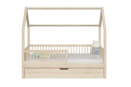 De Gele Flamingo Bed House Rio | Single with drawer for mattress 90x200cm