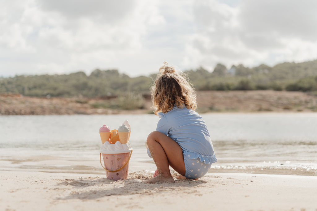 Little Dutch Ice Cream Bucket Set 14 pieces | Pink