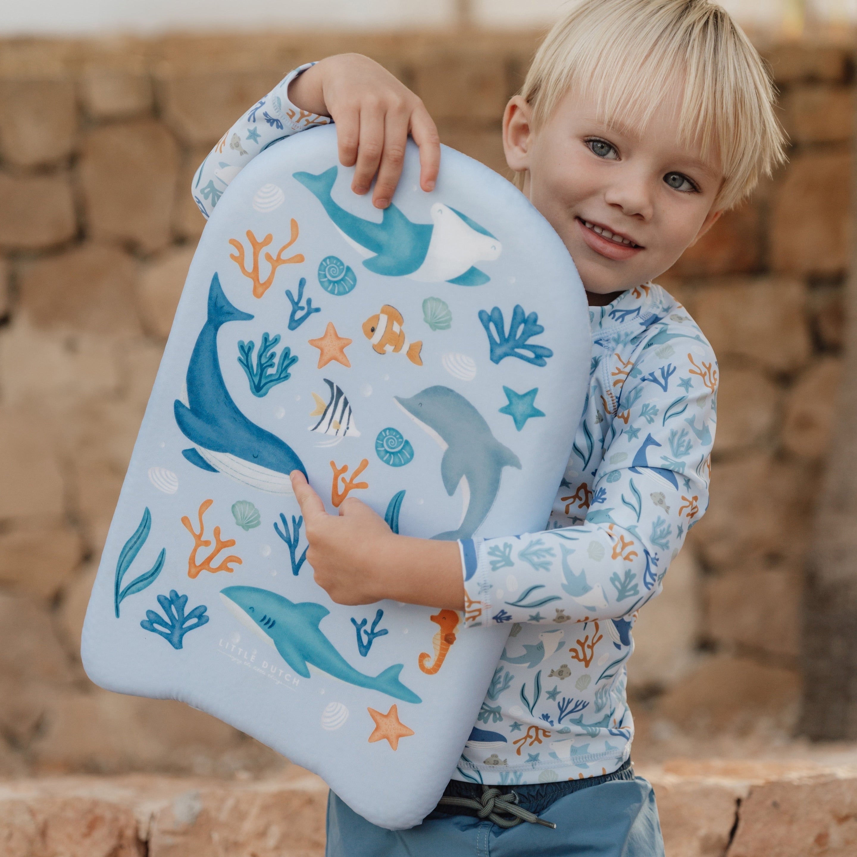 Little Dutch Ocean Dreams Kickboard Swimming board | Blue