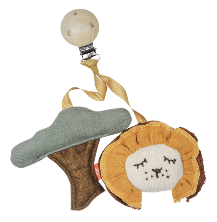 Kikadu Wooden Clip Tree with | Lion